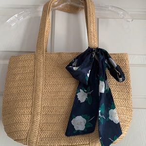 Draper James straw bag